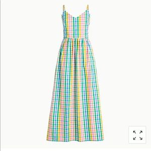 J. Crew V Neck Maxi Dress Sz 12